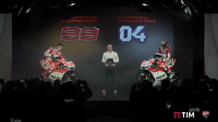 MotoGP, la nuova Ducati in diretta. Domenicali: "Puntiamo al titolo"