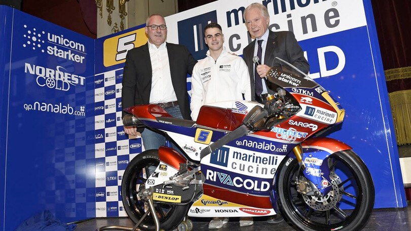 Moto3, Fenati svela la nuova moto e gli obiettivi: "Farò come Michael Jordan"