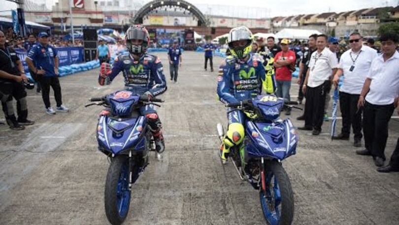 Rossi VS Viñales: Valentino KO... sugli scooter