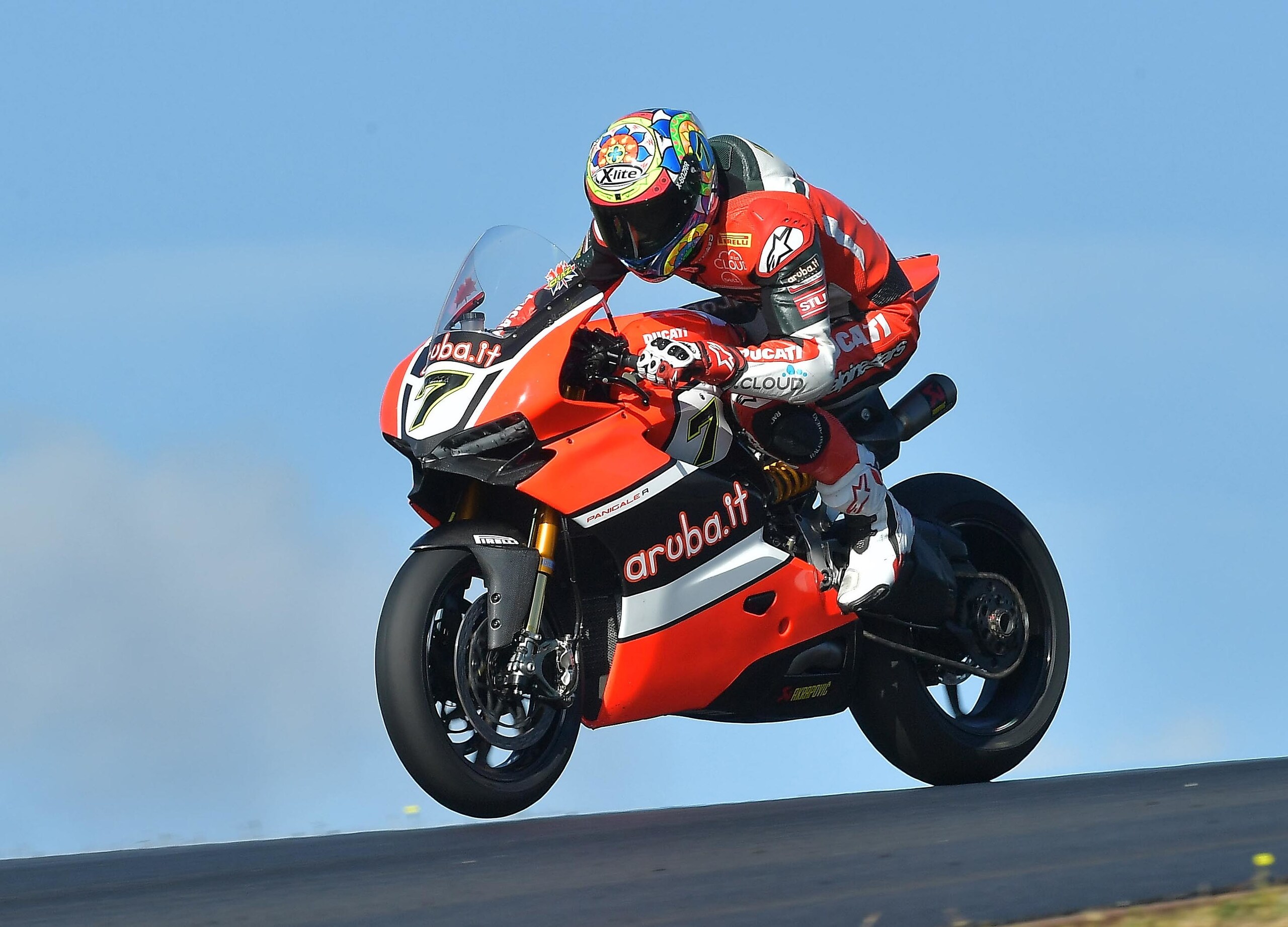 SBK, test Portimao: Davies pigliatutto