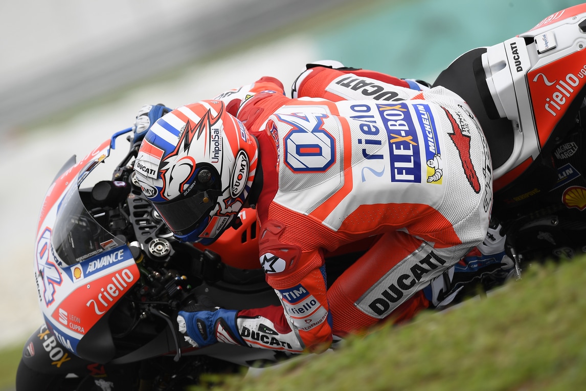 Test Sepang, Dovizioso: "Sensazioni positive"