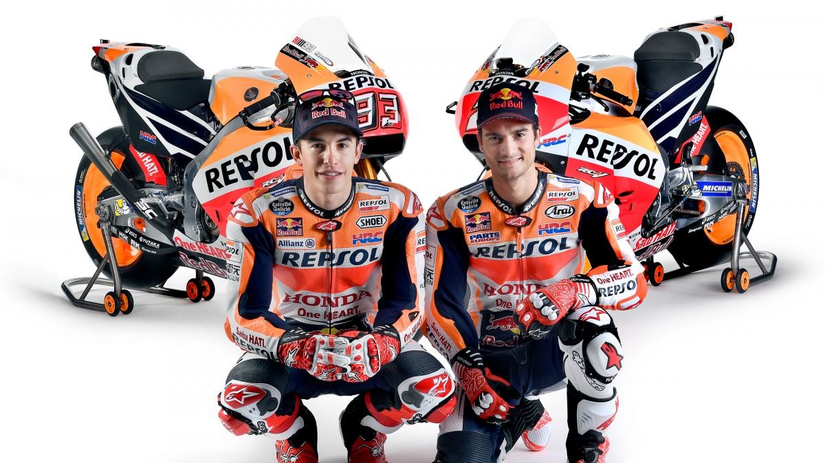 Marquez, Pedrosa e RC213V: eccoli in versione 2017