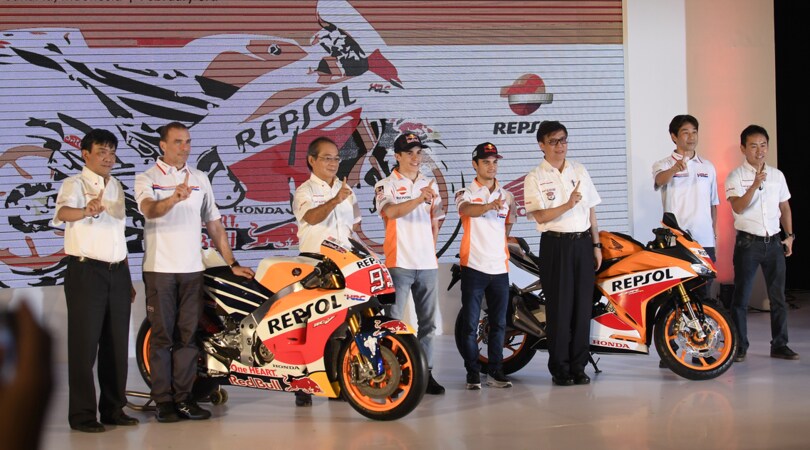 Honda: le foto del team 2017