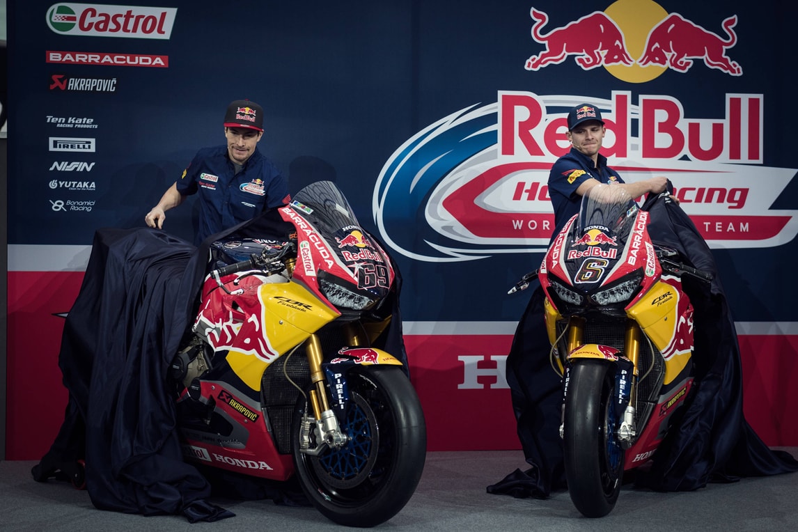 SBK, Red Bull mette le ali alla Honda