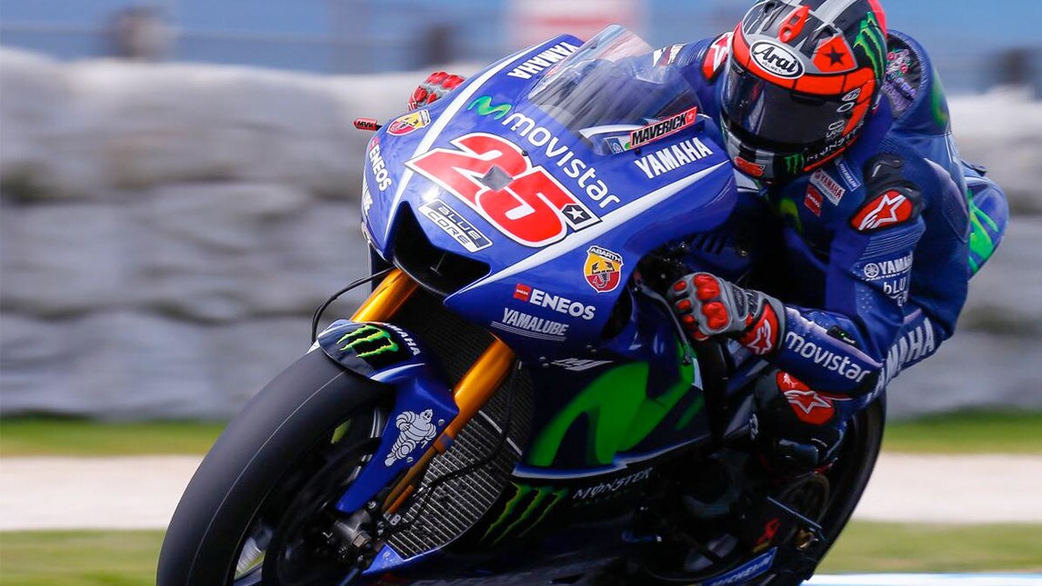MotoGP, test Phillip Island day3: Vinales sempre davanti