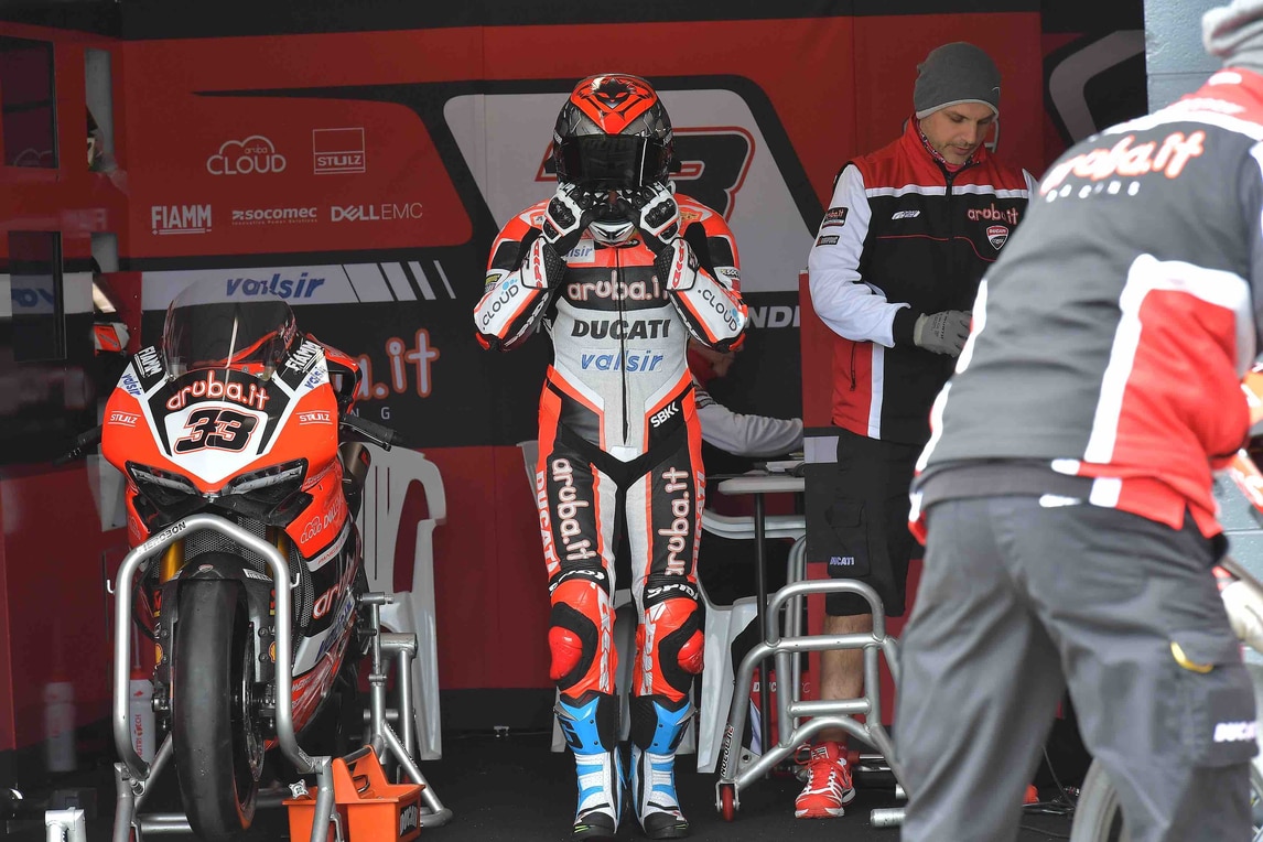 SBK, test Phillip Island, Melandri: "Una giornata complicata"