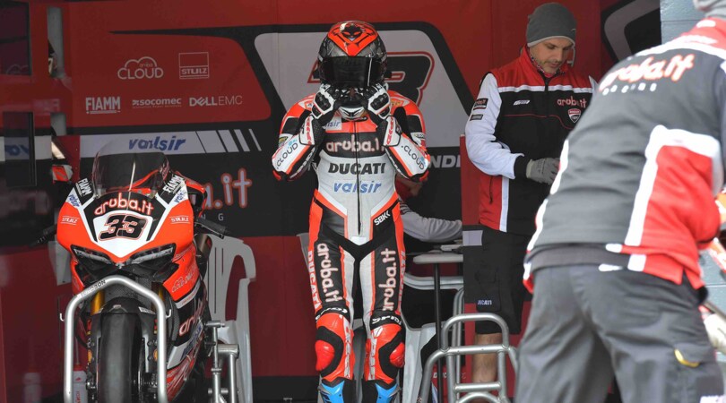 SBK, test Phillip Island, Melandri: "Una giornata complicata"