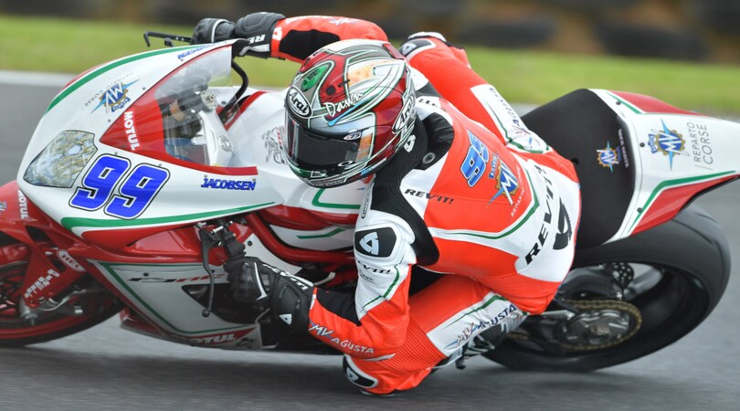 SS Phillip Island, libere: MV Agusta davanti con Jacobsen. Ok Caricasulo