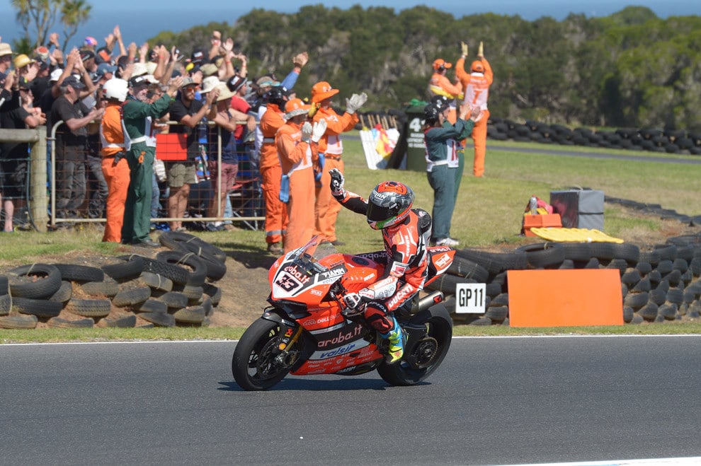 Melandri: “Bella sensazione, devo crescere in bagarre”