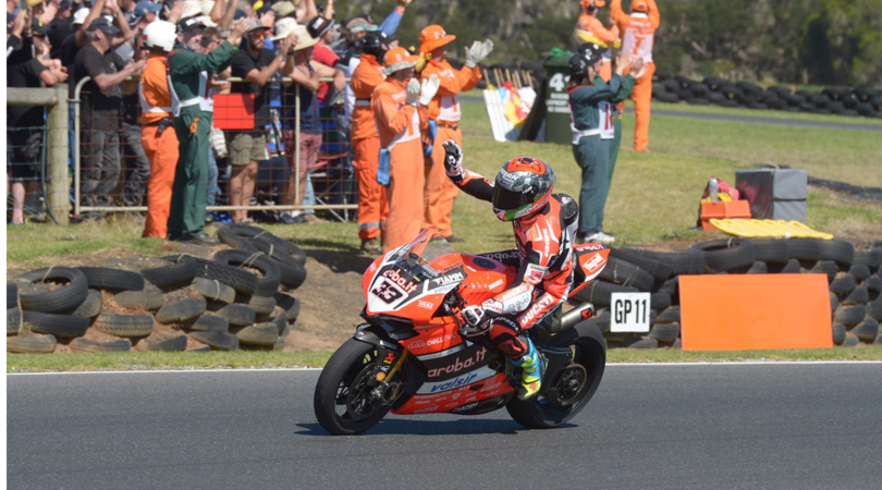 Melandri: “Bella sensazione, devo crescere in bagarre”