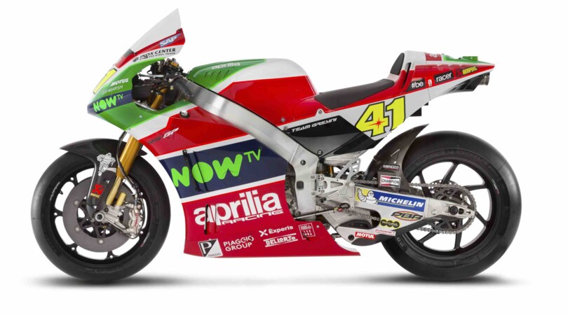 Aprilia MotoGP 2017: livrea tricolore per Espargaro e Lowes