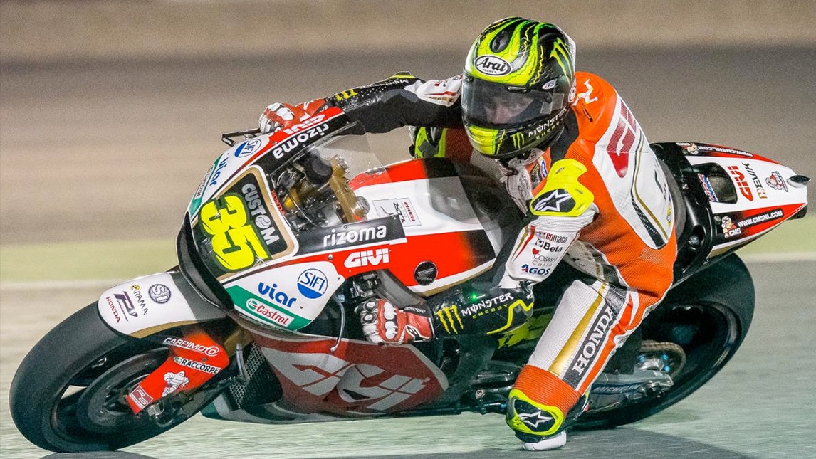MotoGP, Test Losail, Crutchlow: "Ho avuto un problema meccanico...""