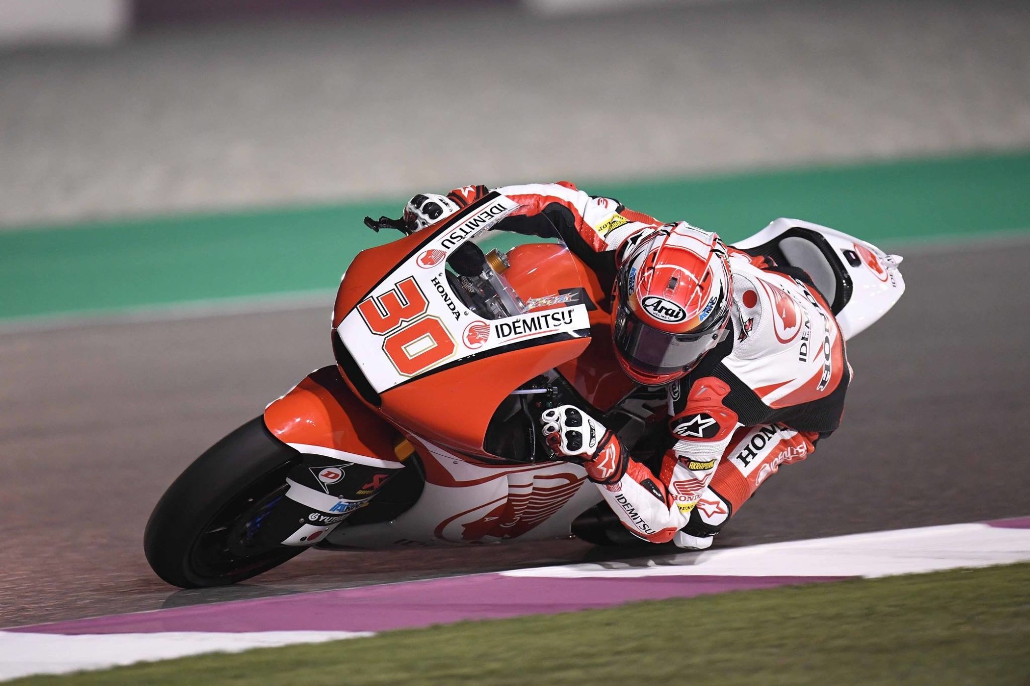 Moto2 e Moto3, nei test in Qatar brillano Nakagami e Fenati