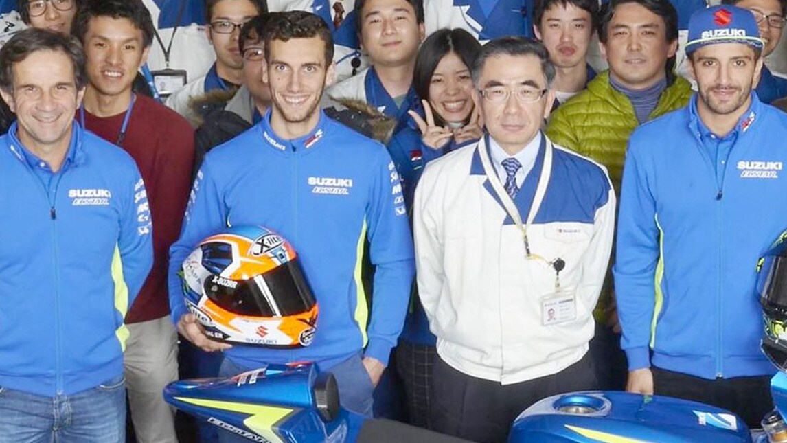 MotoGP: Iannone e Rins in visita alla Suzuki