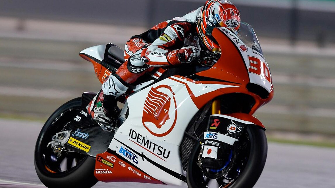 Moto2, test Losail: Morbidelli nel Day3, ma Nakagami resta imbattuto
