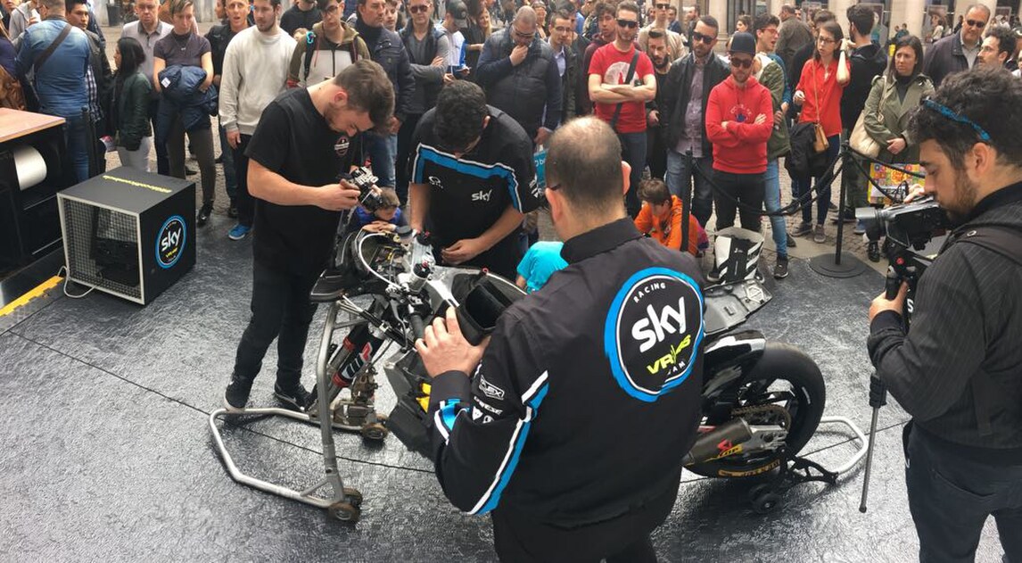 Sky e una MotoGp tutta da… montare
