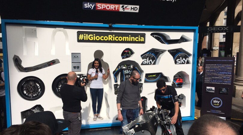 Sky e una MotoGp tutta da… montare