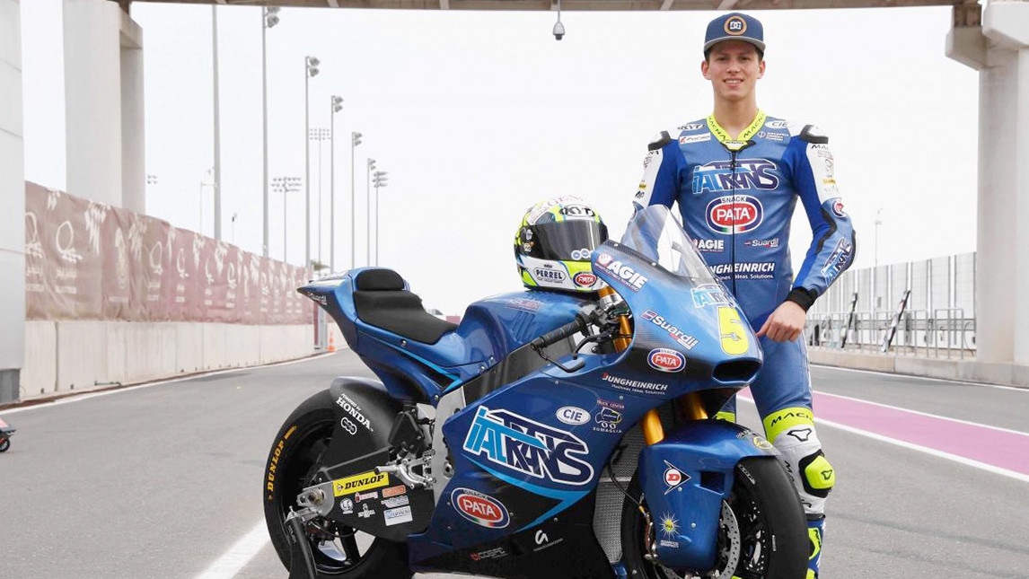 Moto2, Locatelli: "Con questa moto posso guidare come voglio"
