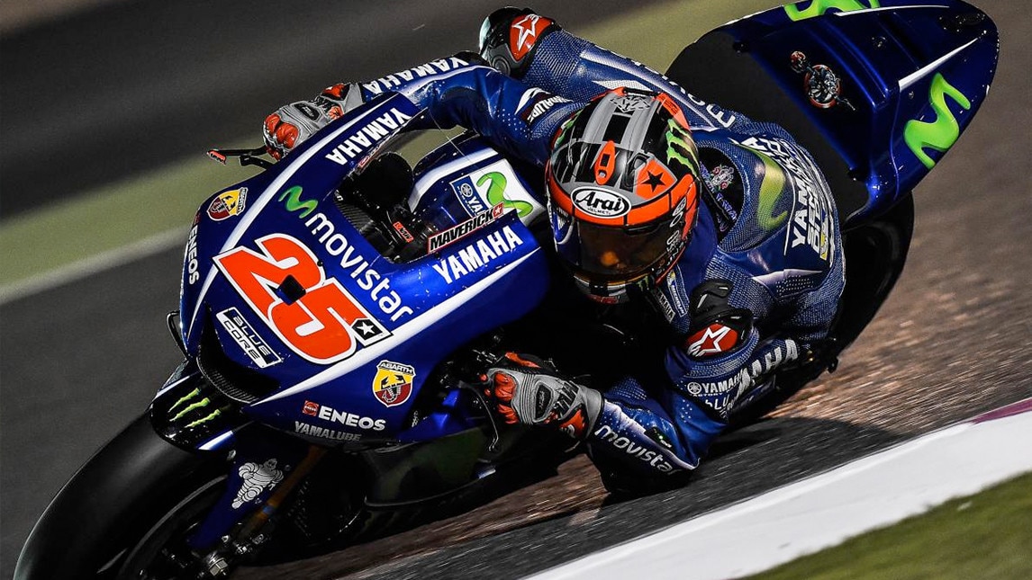 MotoGP Qatar: Vinales fa sue le FP1