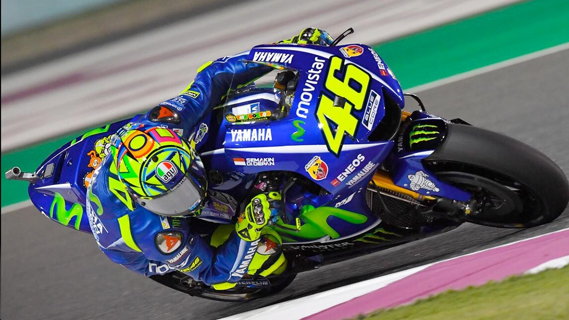 MotoGP Qatar, Rossi: "Con le gomme da gara faccio più fatica"