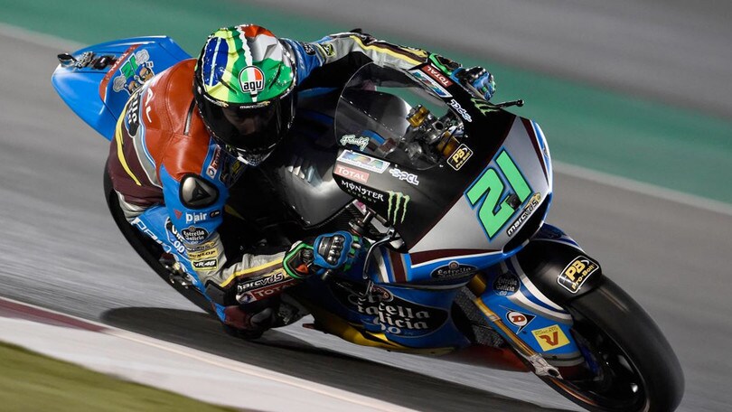 Moto2 Qatar: Morbidelli leader nelle libere