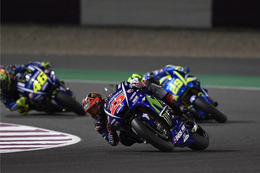 MotoGP Qatar, gara: Vinales, che debutto! L’Italia c’è con Dovizioso e Rossi