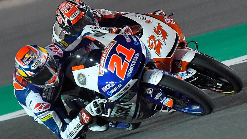 Moto3 Qatar, Di Giannantonio: "Abbiamo fatto una grande prova"