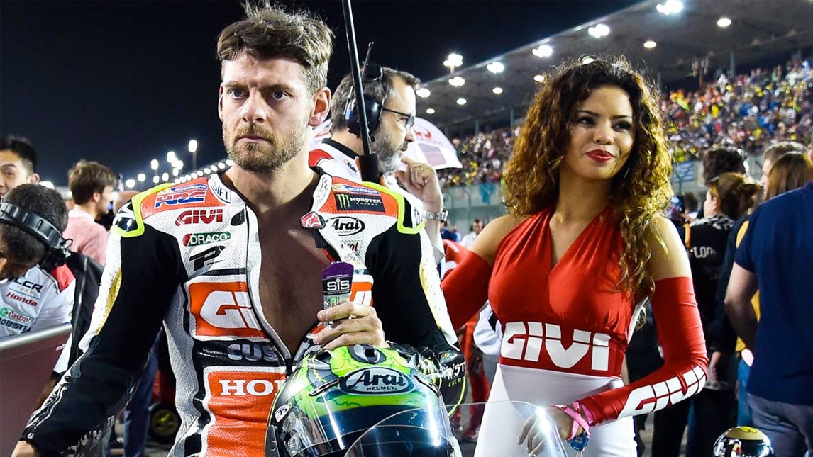 MotoGP Qatar, Crutchlow: "Le cadute per mancanza di grip"