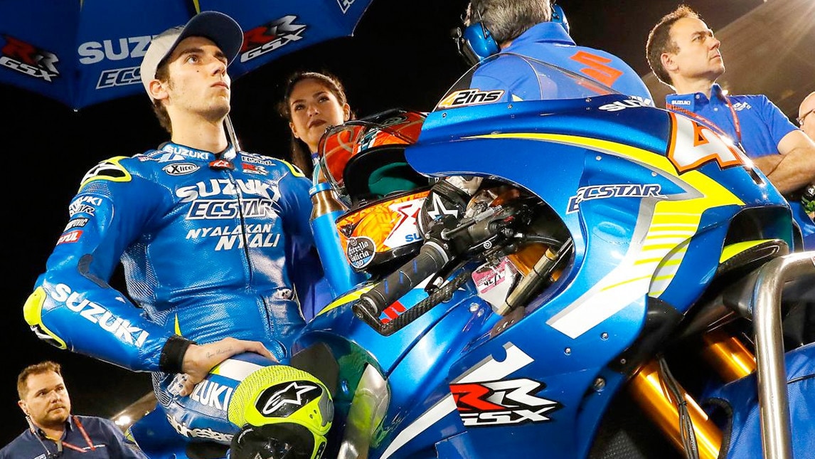 MotoGP Qatar, Rins: "È molto più dura rispetto alla Moto2"