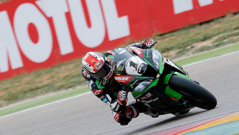 SBK Aragon, Rea leader in FP1