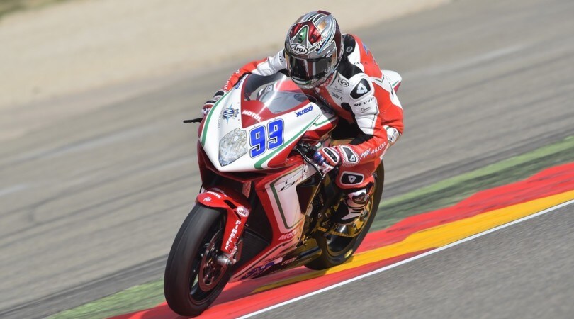 Supersport Aragon, Jacobsen in pole position