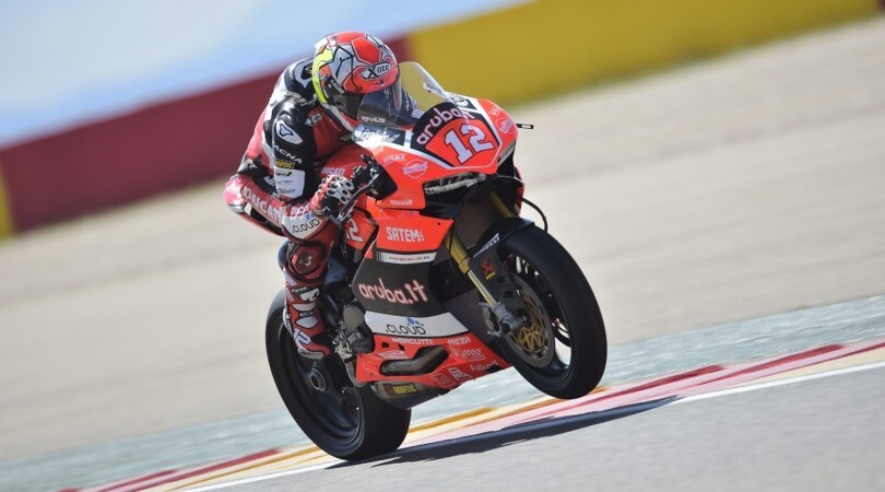 Superstock Aragon, Rinaldi centra la pole