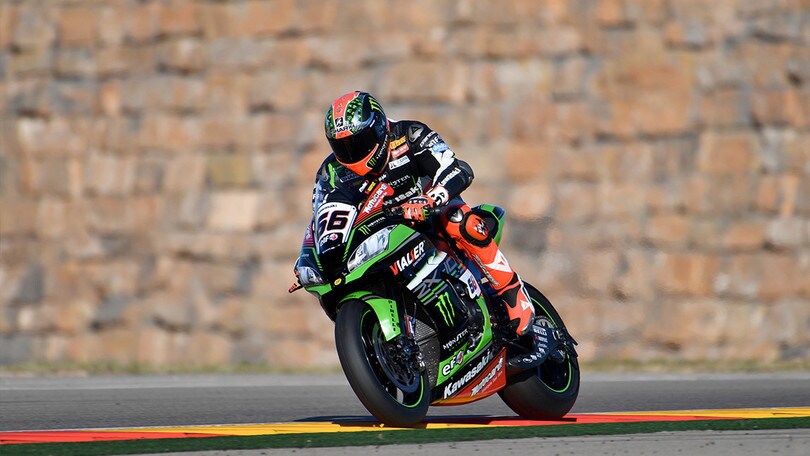 SBK, Sykes domina i test di Aragon