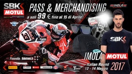 SBK, a Imola si entra con lo sconto