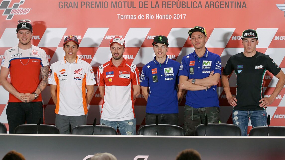 MotoGP Argentina: la conferenza stampa dei piloti