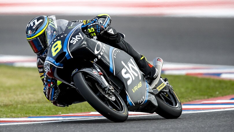 Moto3 Argentina, FP3: Bulega al comando, Arbolino sorprende