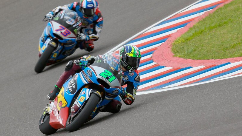 Moto2 Argentina, Morbidelli: "Una sensazione impressionante"