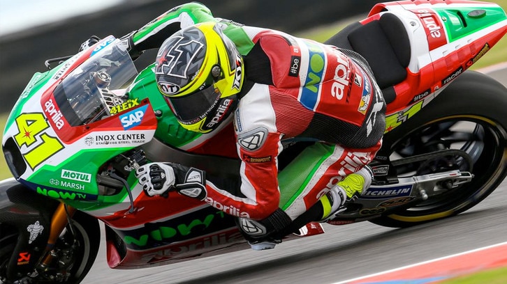 MotoGP Austin, l'Aprilia punta in alto