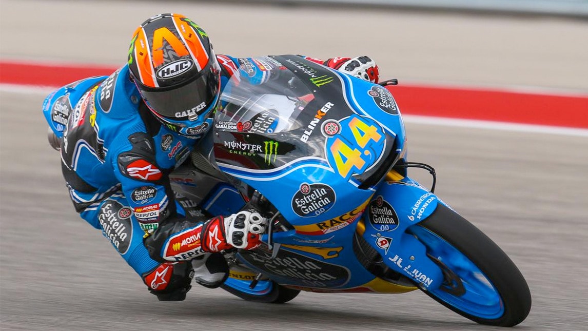 Moto3 Austin: Canet davanti agli italiani