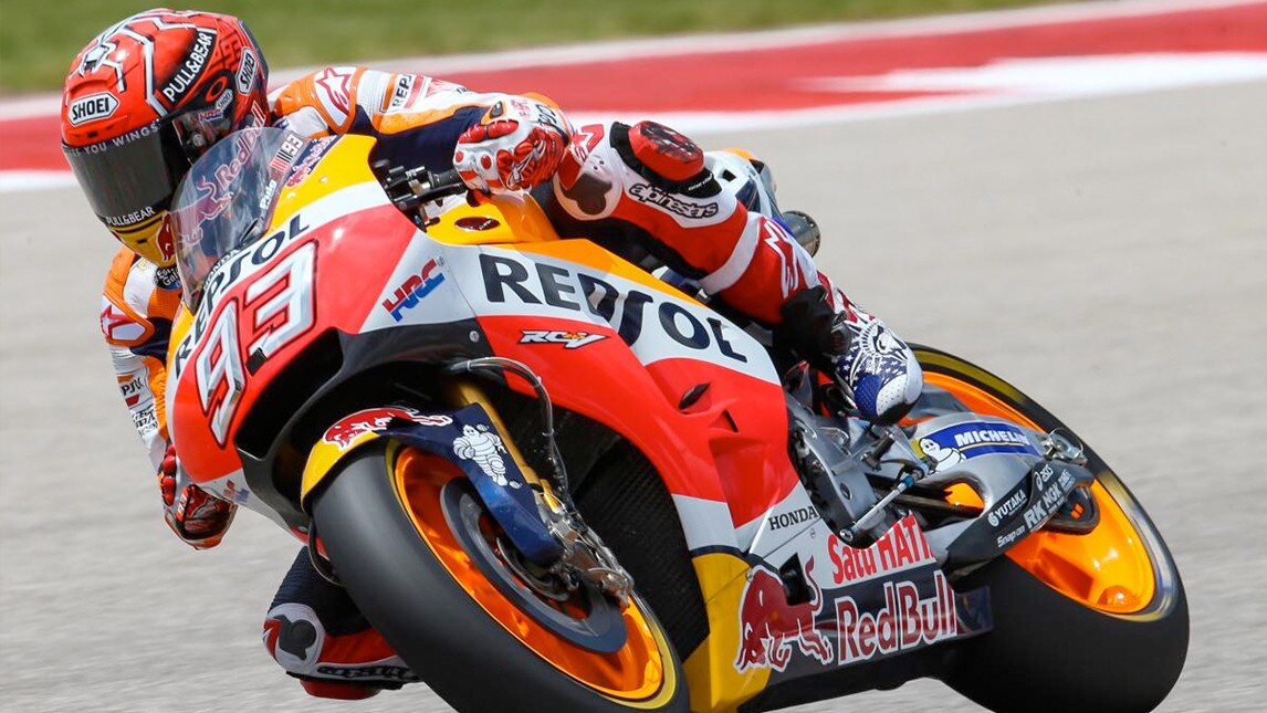 MotoGP Austin: Marquez mette il sigillo sul venerdì