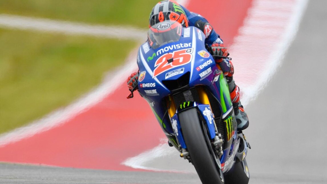MotoGP Austin, Viñales: "Una caduta strana"