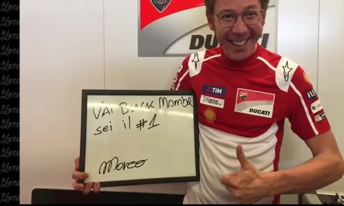Ducati, gli auguri per i 30 anni di Lorenzo