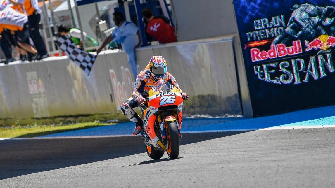 MotoGP Jerez, Pedrosa torna in corsa