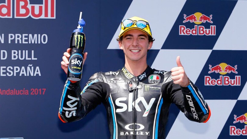 Moto2 Jerez, Bagnaia: "Un sogno che si avvera"