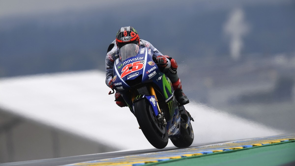 MotoGP Le Mans, la pole è di Vinales