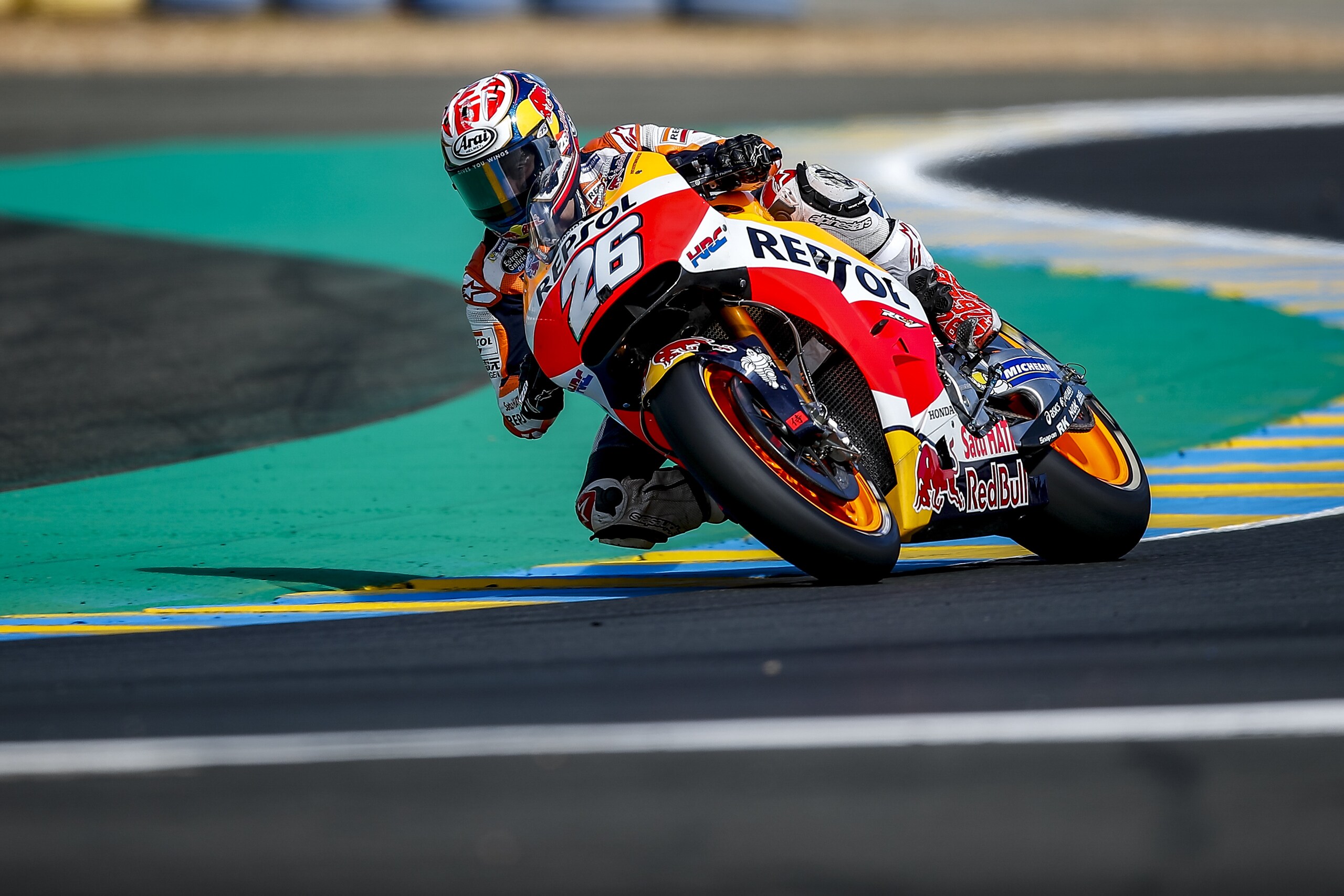 MotoGP Le Mans, Pedrosa "Ho cercato di non fare errori"