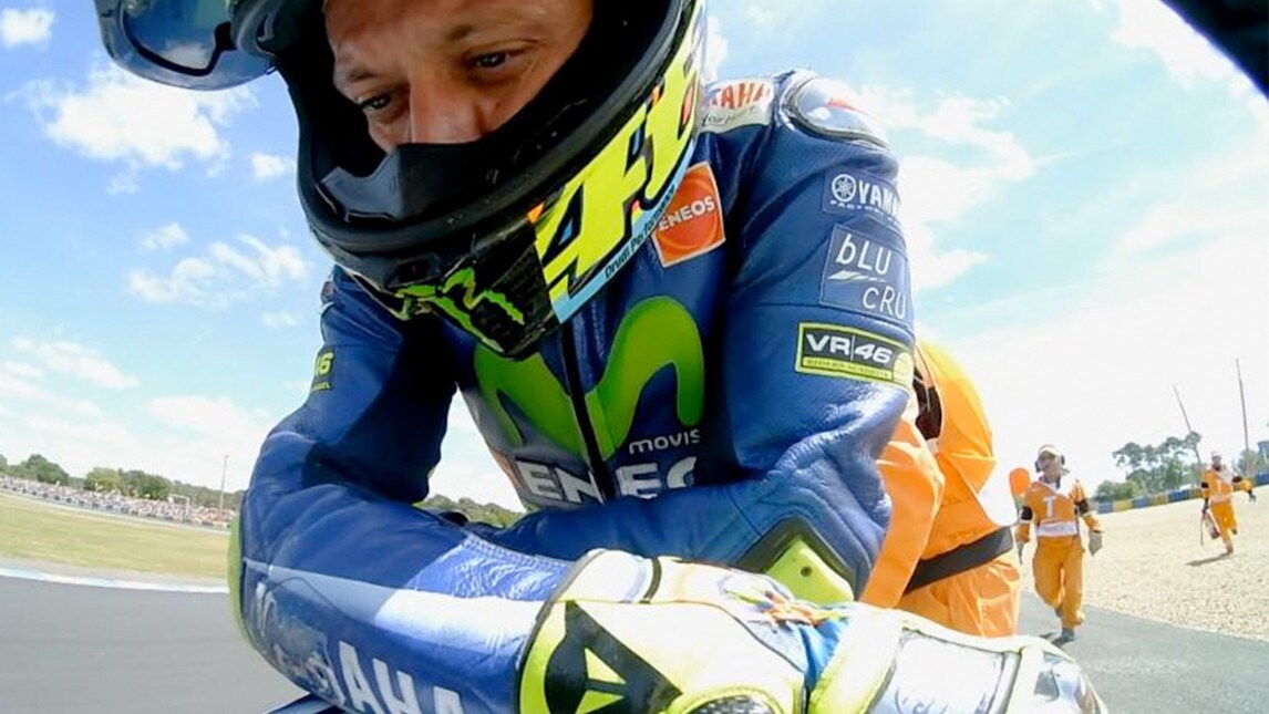 MotoGP Le Mans, Rossi: "Dovevo staccare prima alla 6"