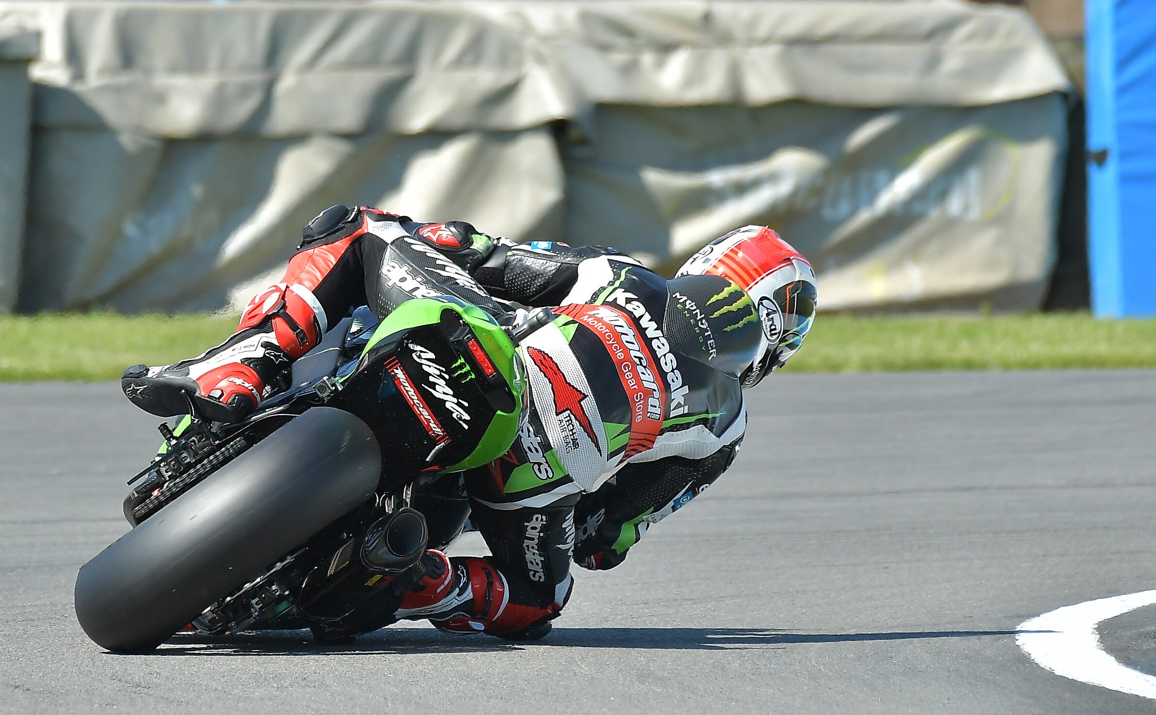 SBK Donington, libere2: Kawasaki padrona