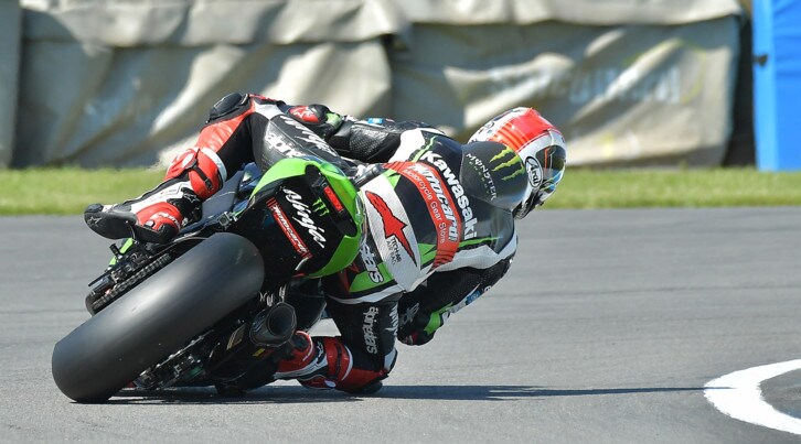 SBK Donington, libere2: Kawasaki padrona
