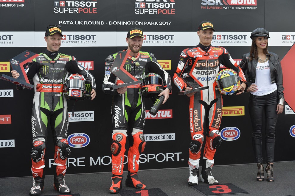 SBK Donington, Superpole: Sykes fa paura